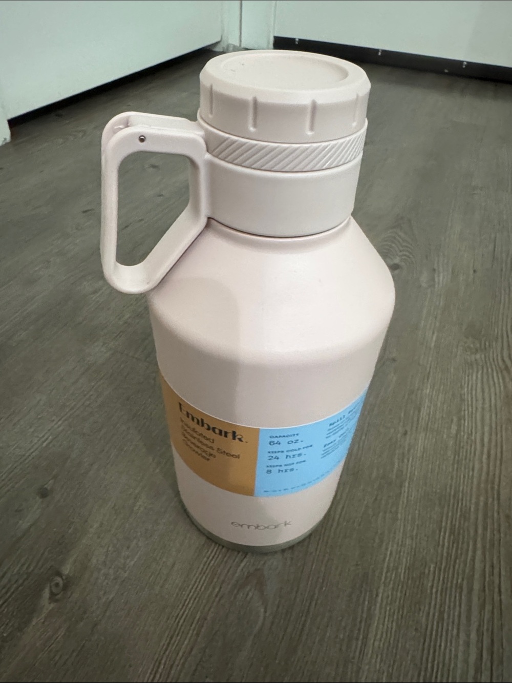 Embark Cream Insulated Water Growler - 64 oz